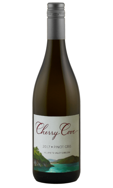 2017 Cherry Cove Pinot Gris bottle shot
