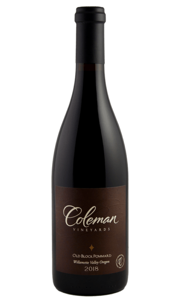 Bottle shot of 2020 Pinot Noir Old Block Pommard