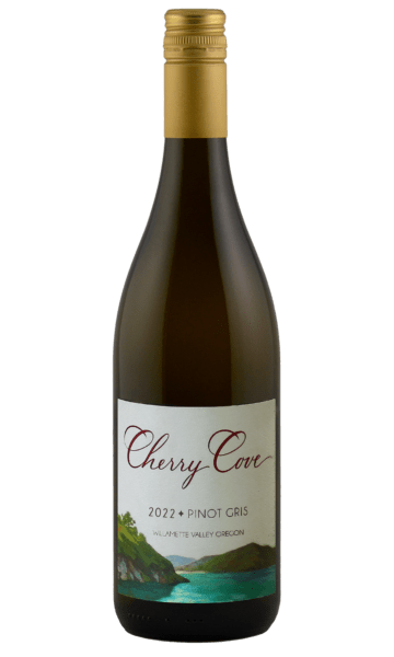 2017 Cherry Cove Pinot Gris bottle shot